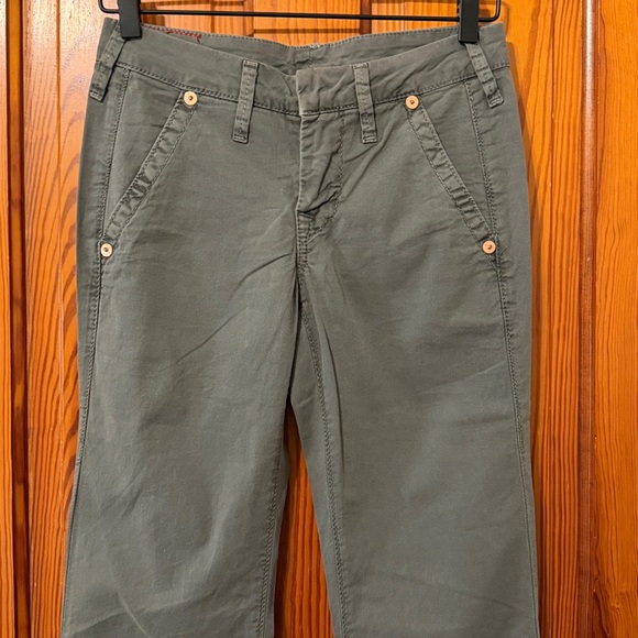 True Religion Megan Flare Trouser - Army Green - Picture 3 of 16